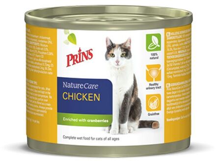 Prins Naturecare Cat Kip - Kattenvoer - 200 g