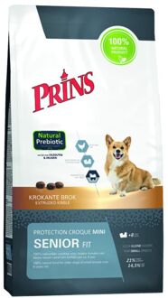 Prins Petfoods Protection Croque Mini Senior Fit - Hondenvoer - 10 kg