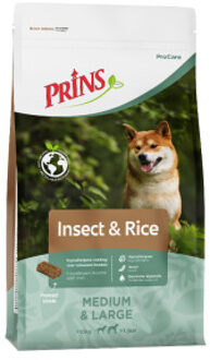 Prins Procare Medium - Large Geperste brok - Hondenvoer - Insecten - Rijst