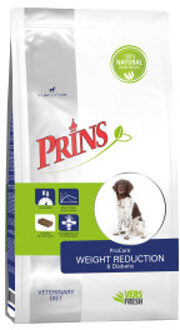 Prins ProCare Pressed Veterinary Diet Weight Reduction & Diabetic hondenvoer 12 kg
