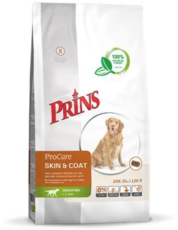 Prins Procare Skin & Coat - Graanvrij - Hondenvoer - 3 kg