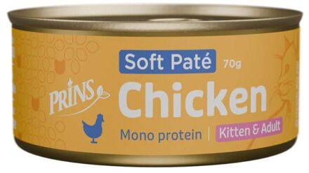 Prins Soft Paté - Kattenvoer - Kip - 70 gram