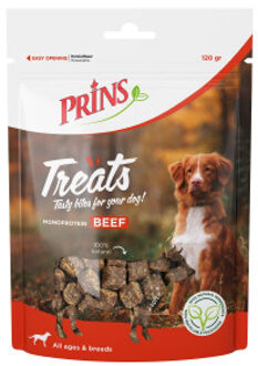Prins Treats Beef (rund) hondensnack (120g) 2 stuks