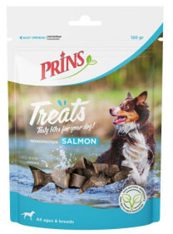 Prins Treats Salmon (zalm) hondensnack (120g) 2 stuks