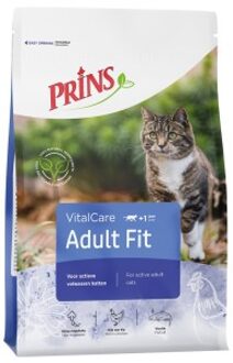 Prins VitalCare Adult Fit - Kattenvoer - Gevogelte - 4 kg