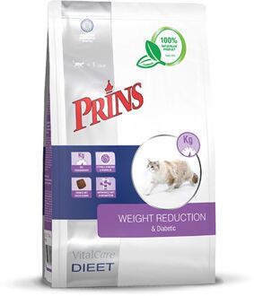 Prins VitalCare Kat Reduction & Diabetic - Kattenvoer - 1.5 kg