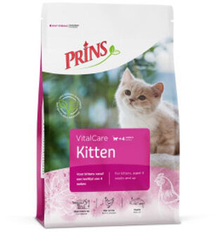 Prins VitalCare Kitten kattenvoer 2 x 4 kg