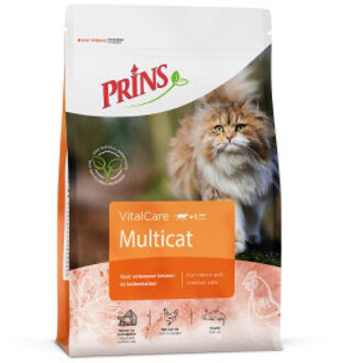 Prins VitalCare Multicat kattenvoer 4 kg