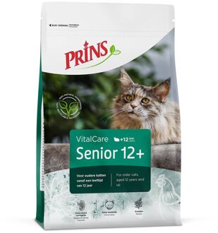 Prins VitalCare Senior 12+ - Kattenvoer - Gevogelte - 4 kg