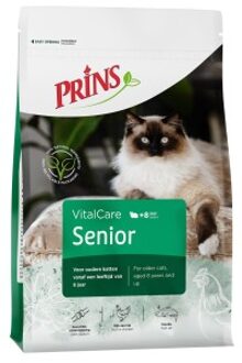 Prins VitalCare Senior - Kattenvoer - Gevogelte - 4 kg