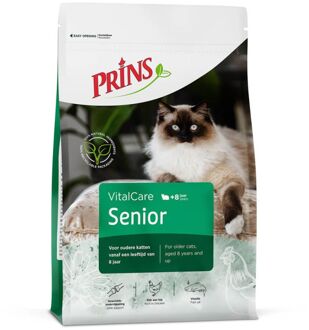 Prins VitalCare Senior - Kattenvoer - Gevogelte - 4 kg