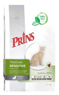 Prins VitalCare Sensitive - Kattenvoer - Haring - 4 kg