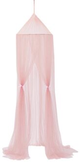 Prinses Dome Bed Tent Polyester Opknoping Anti Klamboe Meisjes Slaapkamer Slapen Accessoires Voile Tuin Camping Roze