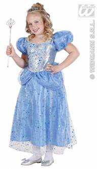 Prinses-Fee blauw kostuum