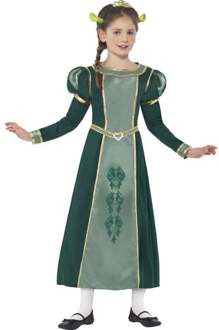 Prinses Fiona Shrek™ kostuum Kinderverkleedkleding maat 122-128