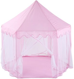 Prinses Kasteel Meisje Prinses Tent Indoor Kinderen Spelen Tent Speelhuisje Voor Kinderen Vroeg Leren Accessoires B