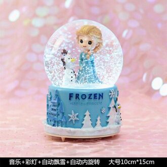 Prinses Meisje Kristallen Bol Muziekdoos Roterende Muziekdoos Meisje Presenteert Een Kinderen Muziek Decor Dozen Voor home Decor