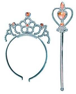 Prinsessen Set Zilver Ninette Goud - Brons