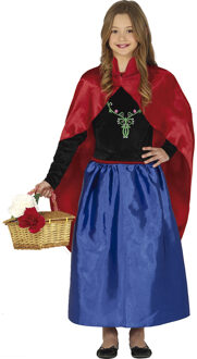 Prinsessen verkleed jurk/kostuum - prinses - zus 5-6 jaar (110-116)