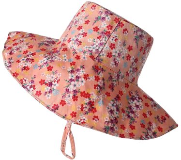 Print Baby Hoed Cartoon Katoen Emmer Hoed Zomer Kinderen Zonnebrandcrème Ademend Sneldrogend Strand Hoed Visser Hoed # Z Roze