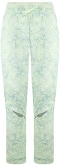 Print Chalk Dames Groene Track Broek - S