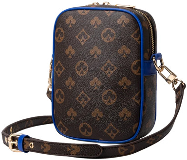 Printed ShoulDer Bag Mini Mobile Phone Bag Men's Diagonal Bag Fashion Small Bag Casual Trend Street Bag