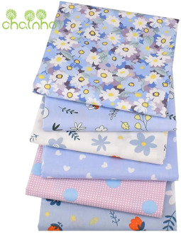 Printed Twill Cotton Fabric,Cartoon Wildflowers,Patchwork Clothes For DIY Sewing Quilting Baby&Child's Bedclothes Material