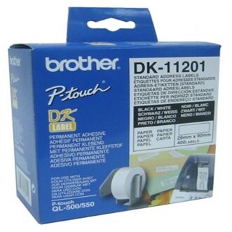 Printer Labels Brother DK11201 29X90 Mm Wit