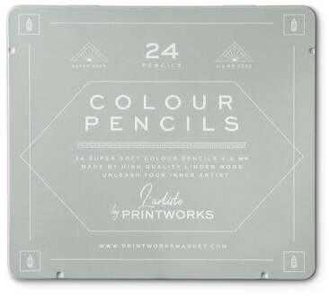Printworks 24 Colour pencils - Classic Multi color