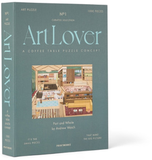 Printworks Art Lover Book Puzzle - Part and Whole - 1000 pieces Multi color