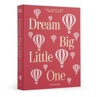 Printworks baby album - dream big little one roze