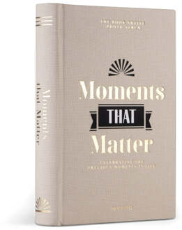 Printworks Boekenplank Album - Belangrijke Momenten