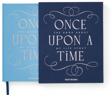Printworks Fill in books Once Upon a Time Blauw