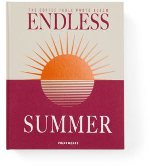 Printworks Fotoalbum -  Endless Summer Maroon Rood