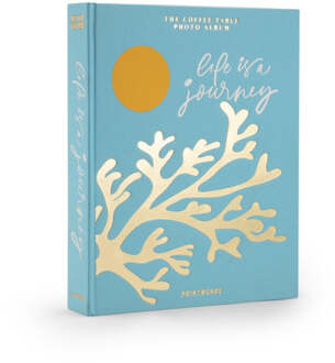 Printworks Fotoalbum - Life is a Journey Blauw