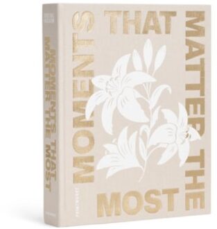 Printworks fotoalbum - moments matter beige