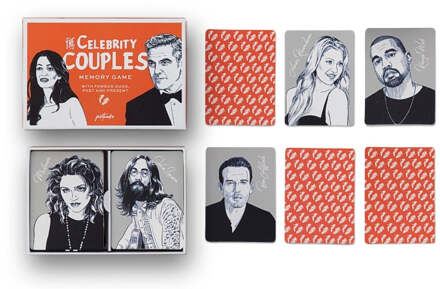 Printworks Geheugenspel - Beroemde koppels