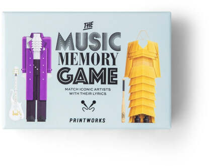 Printworks Geheugenspel - Muziek