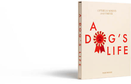 Printworks Hondenjournaal - Het leven van een hond Beige