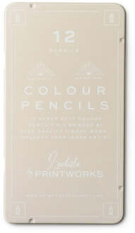 Printworks Kleurpotloden set van 12 - Klassiek