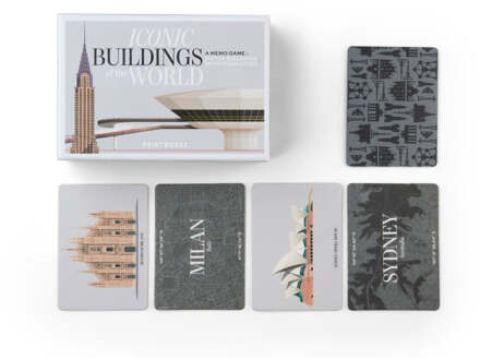 Printworks memo spel - iconic buildings