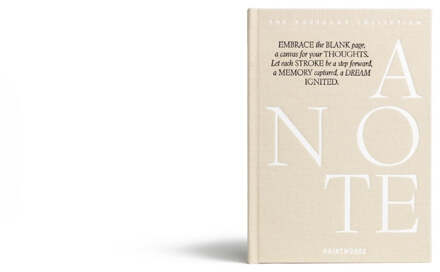 Printworks Notebook - Just a Note notitieboek - Beige
