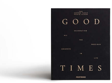 Printworks Photo Album - Good Times - Black Zwart