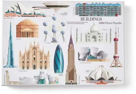 Printworks Puzzel - Iconische Gebouwen - 1000 stukjes