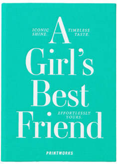 Printworks Sieradendoos S - A Girl's Best Friend - Turquoise