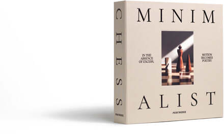 Printworks Spel - Schaakspel Hout - De Minimalistische