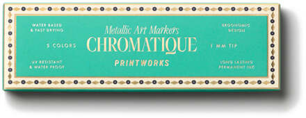 Printworks Stiften set van 5 - Metallic