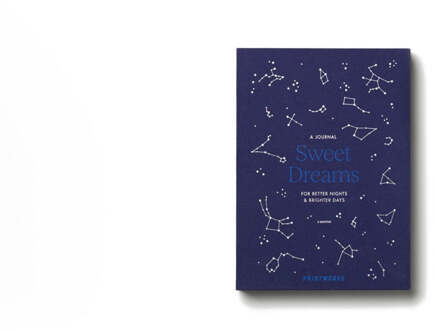 Printworks Sweet Dreams - Slaapdagboek Donkerblauw
