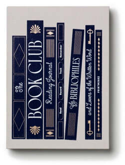 Printworks The Book Club - Leesdagboek Beigen