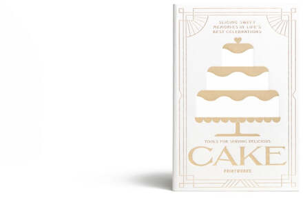 Printworks The Essentials - Cake Tools Creme